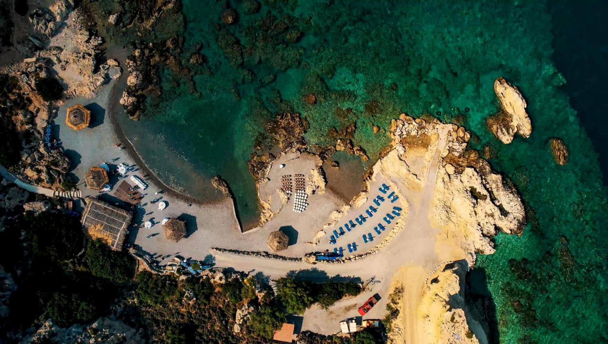 Villa Aegean Sunrise View à Archangelos  Extérieur photo
